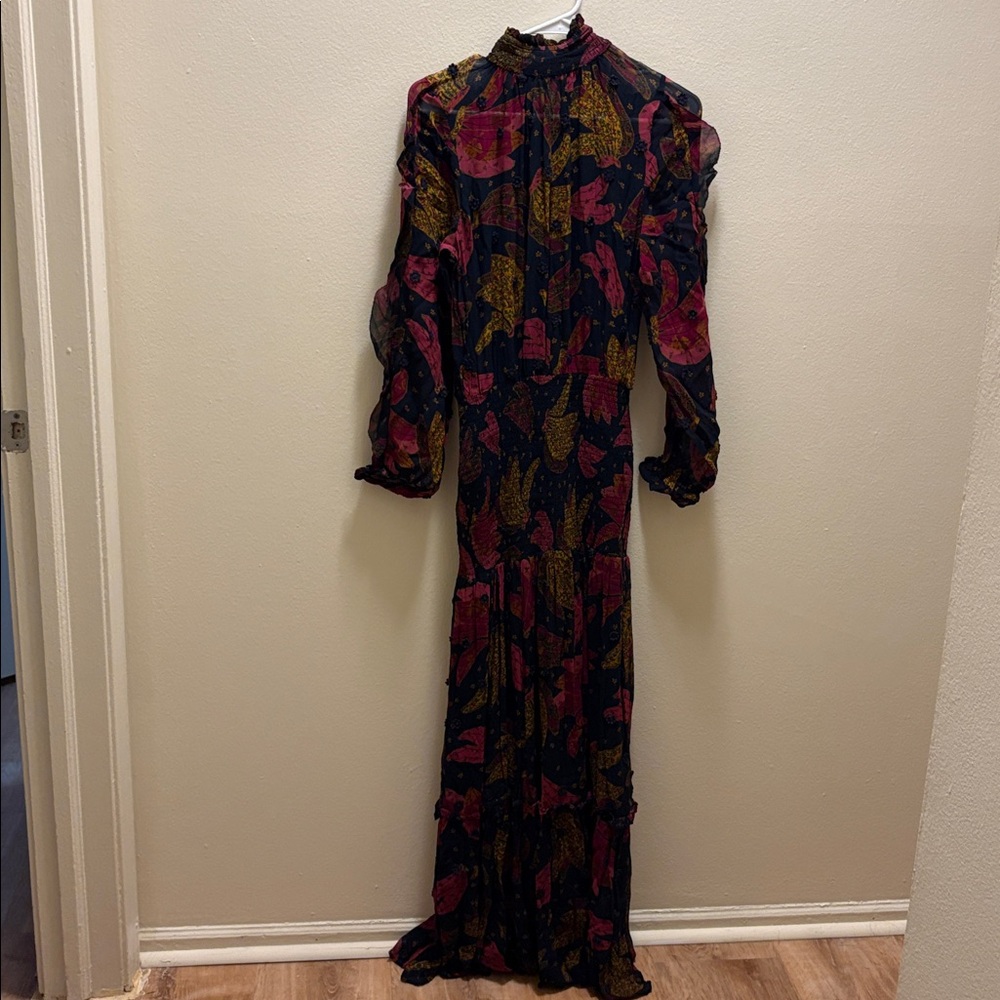 Farm Rio blue patterned dress - Picture 5 of 8